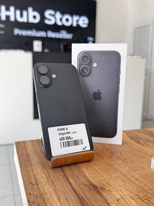 Айфон16•256гб/100%қара
