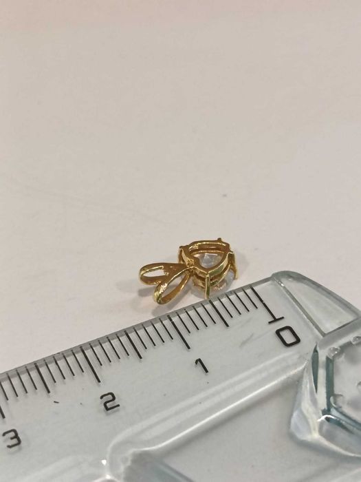 (AG41) Pandantiv aur, 18K b51340 Certificat de garantie