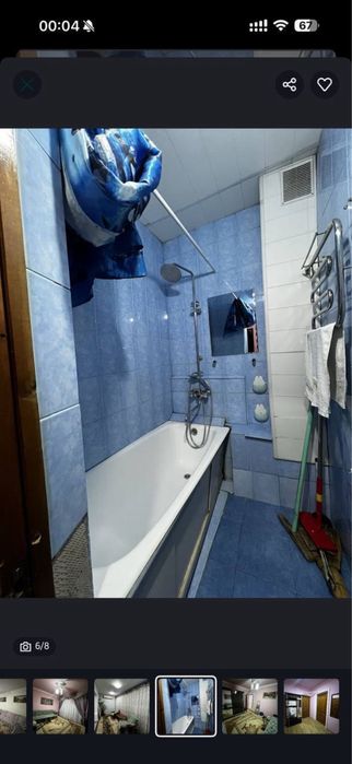 Срочно! Продам 2-комнатную квартиру! Сергели-ЯнгиХаёт,Массив Спутник-4