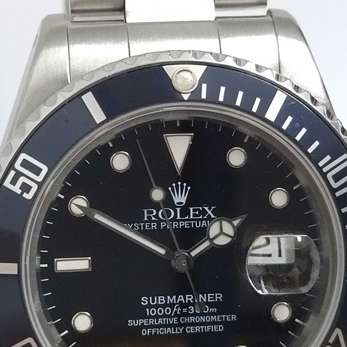 Rolex Submariner Date 16610 Oyster Peprpetual, Перфектен