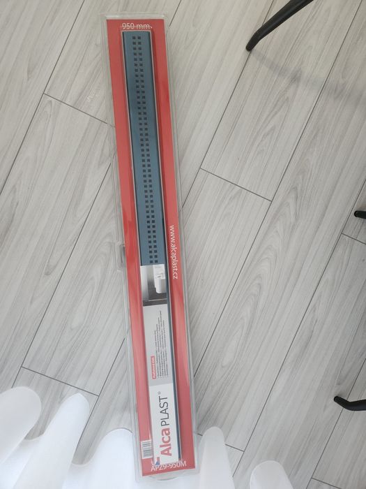 Canal de scurgere/Rigolă de duș cu grătar-Alca Plast 95 cm , Sigilat