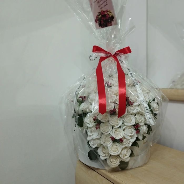 Мыльные розы в подарок