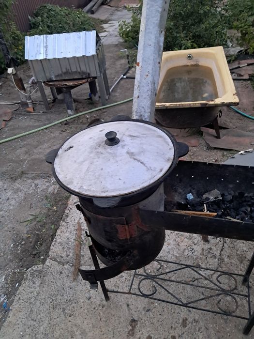 Продам казан-ошақ, мангал, самовар советский