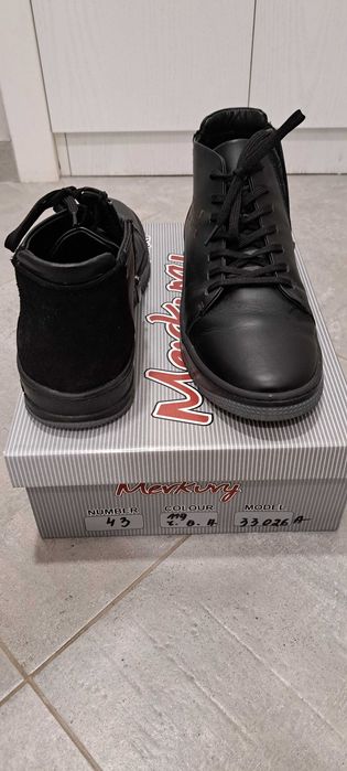 Зимни боти от естествена кожа и набук