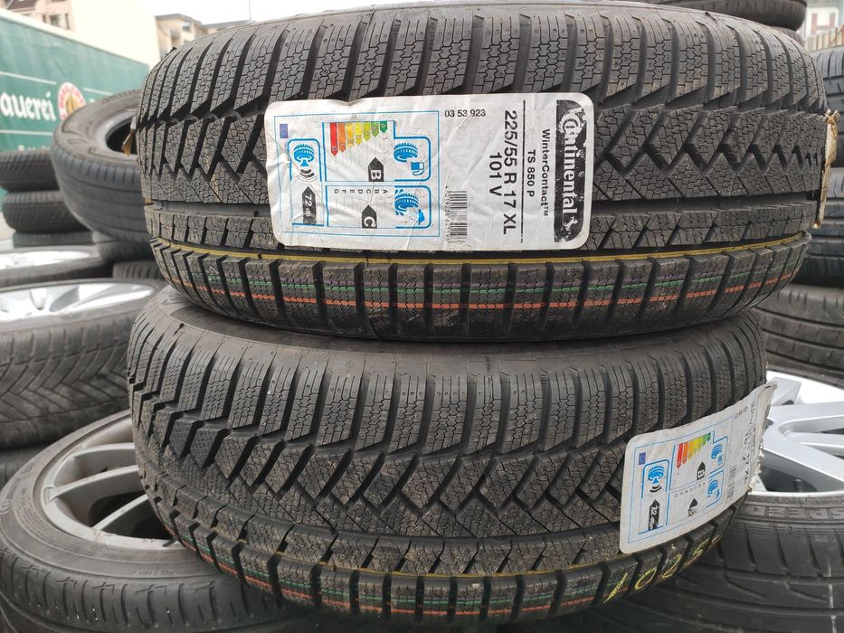 2бр Зимни гуми 225 55 17 - Continental