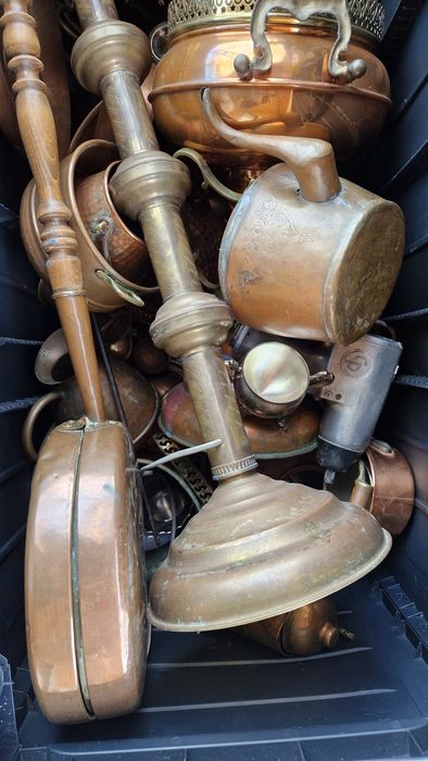 Mystery box obiecte din cupru si alamă