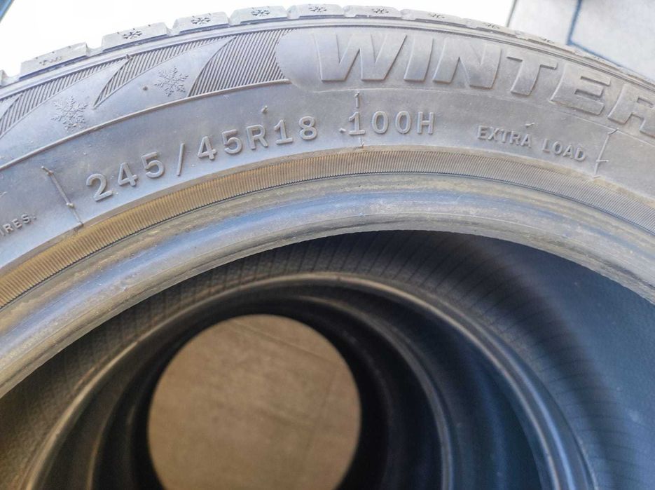 Set 4 Anvelope Iarnă 245/45 R18 Leao Winter Defender – DOT 2023, Profil 7-8mm