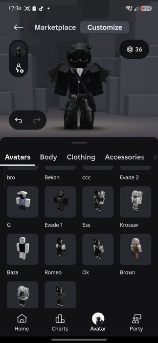 Аккаунт Roblox с voice chat