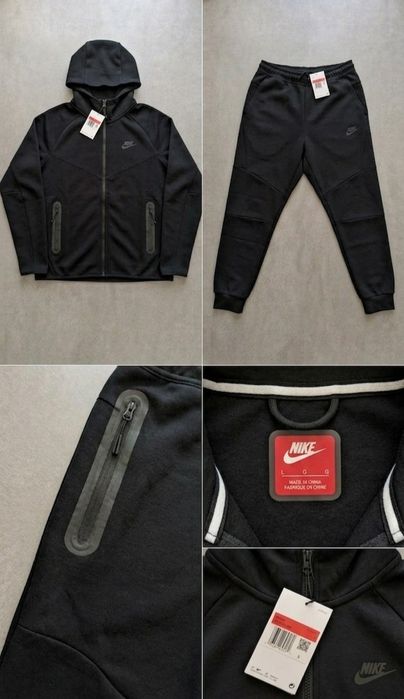 Nike Tech Fleece Gen 2 (Зелен M, Сив L, Черен L) – 70€