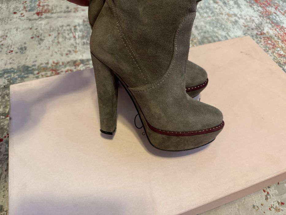 Cizme Musette piele întoarsă