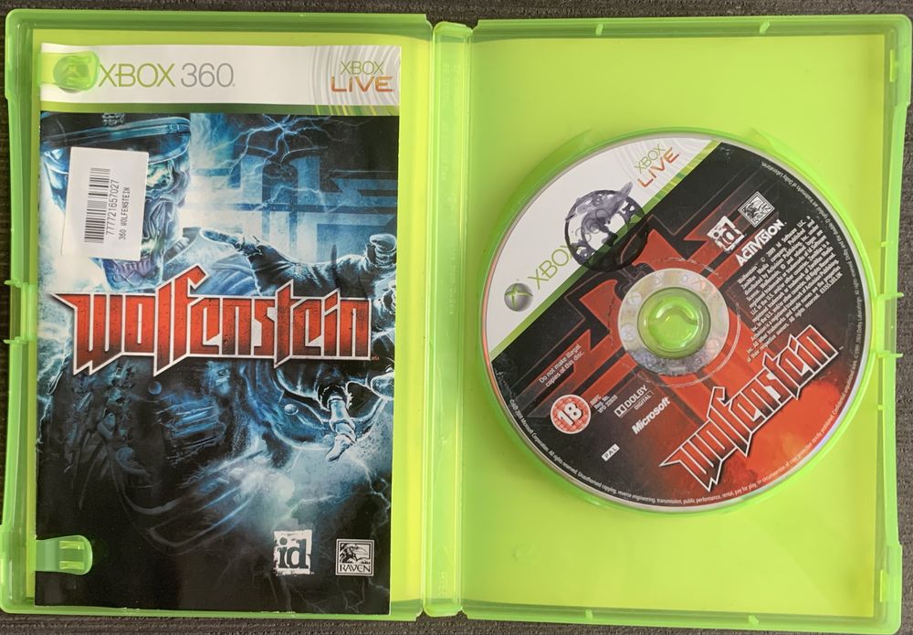 Игра Xbox 360 Wolfenstein  20.00€