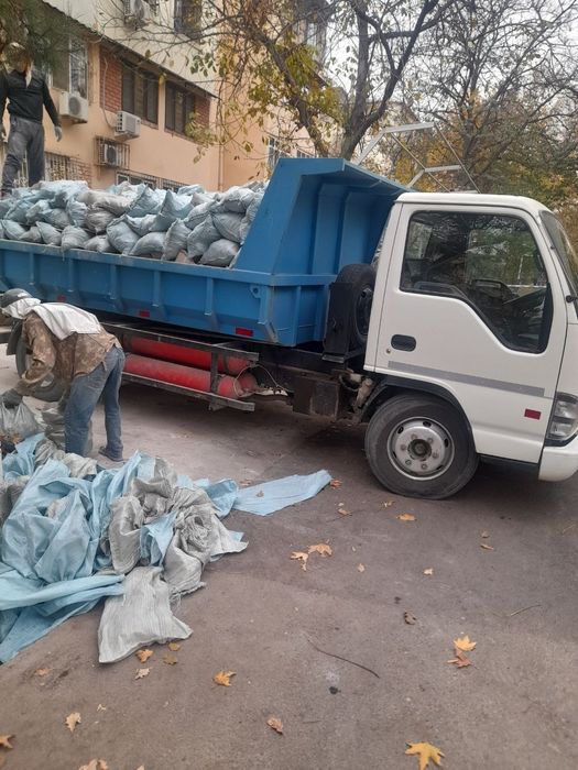 Musor olib ketish xizmati Qurilish materiallari yetkazib beramiz
