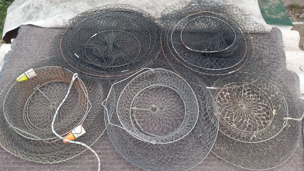 садки для рыбы разные