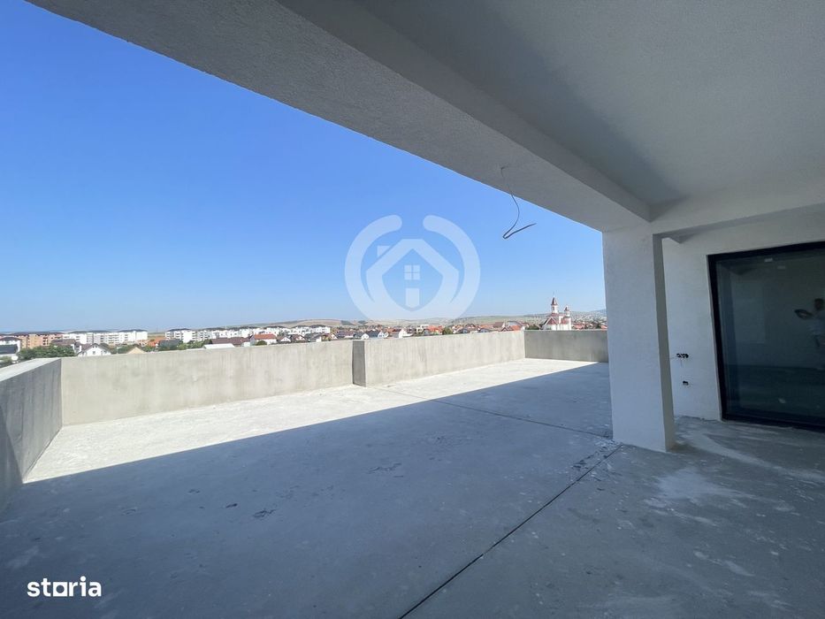Penthouse nou in Sibiu | 2 dormitoare | 2 bai | 90 mp terasa