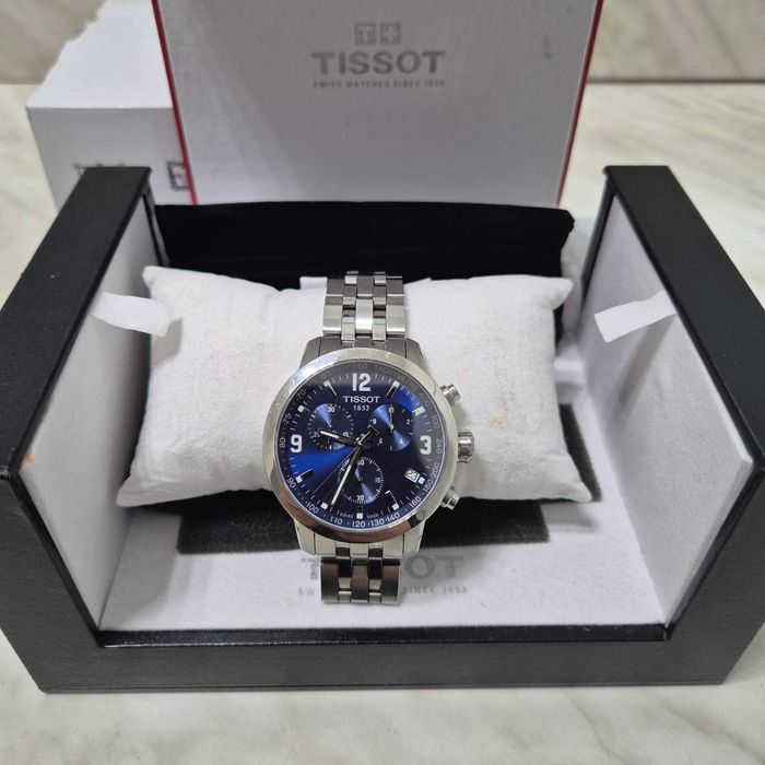 Ceas Barbatesc Tissot PRC 200 Albastru Cutie Zeus Amanet Rahova 34290