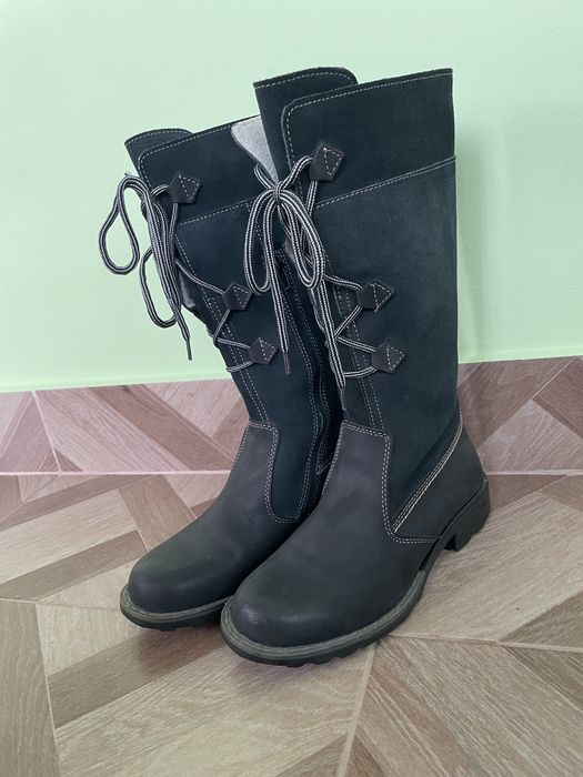 Ghete dama piele intoarsa