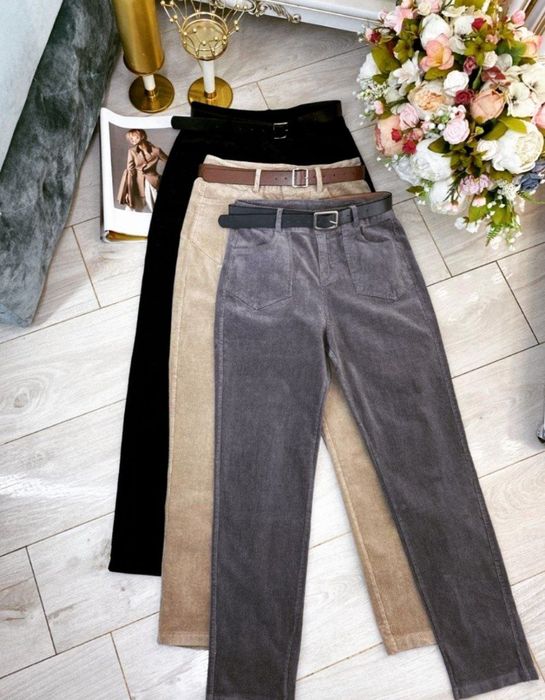 В наличии брюки микровельвет
Брючки из микровельвета  
Комфортная ткан