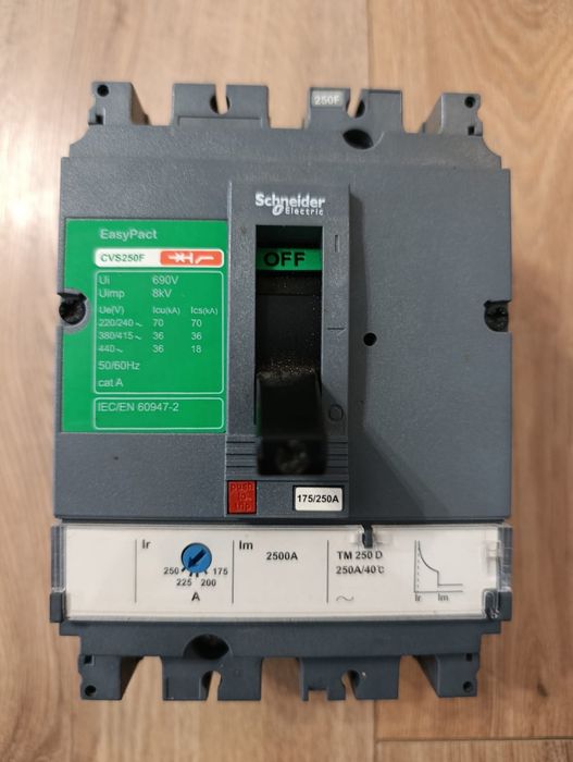 Автоматичен прекъсвач Schneider CVS250F/CVS400F/CVS100B/CVS630F