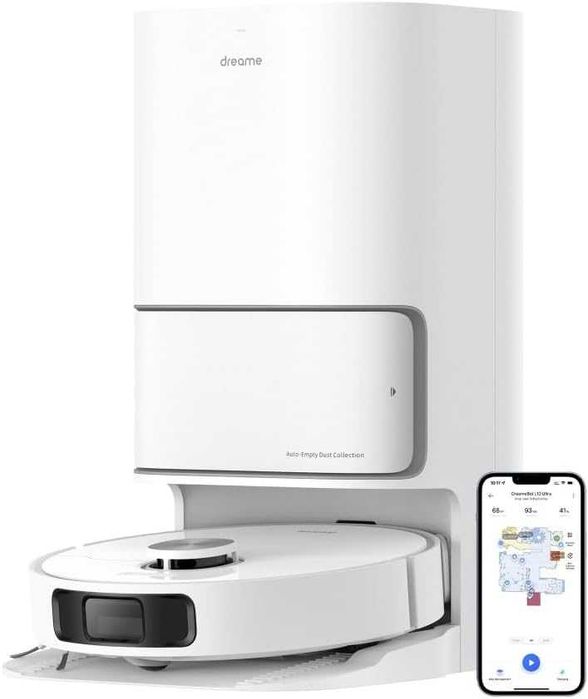 Роботизирана прахосмукачка dreame L10 Ultra, моп и авт. изпразване