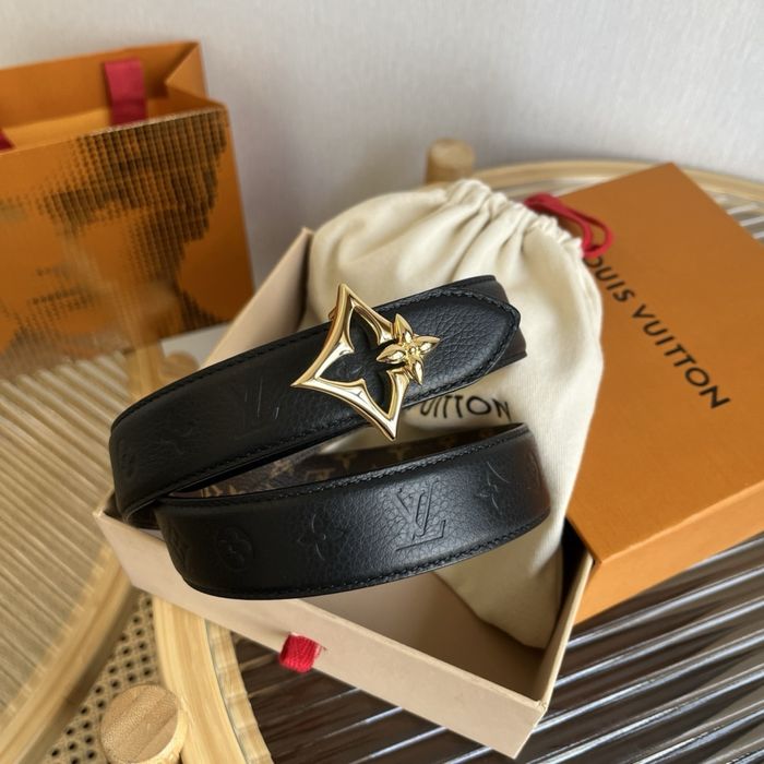 LV дамски двулицев колан от естествена телешка кожа New Season