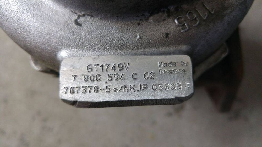 Turbina 2.0 d  bmw e81 e87 e91 e90 118d 318d  n47d20a 143cp ⭐⭐⭐⭐⭐