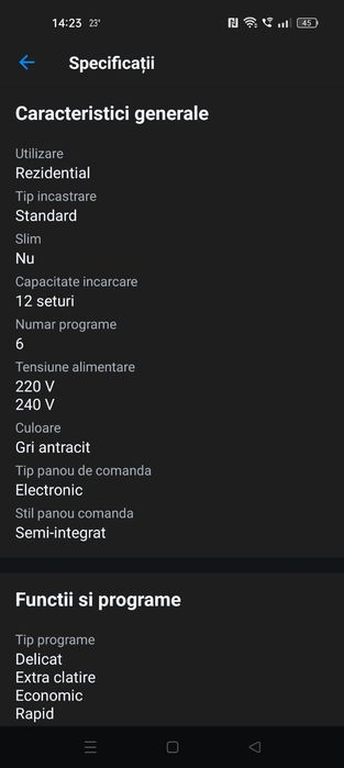 Mașină de spălat vase Heinner