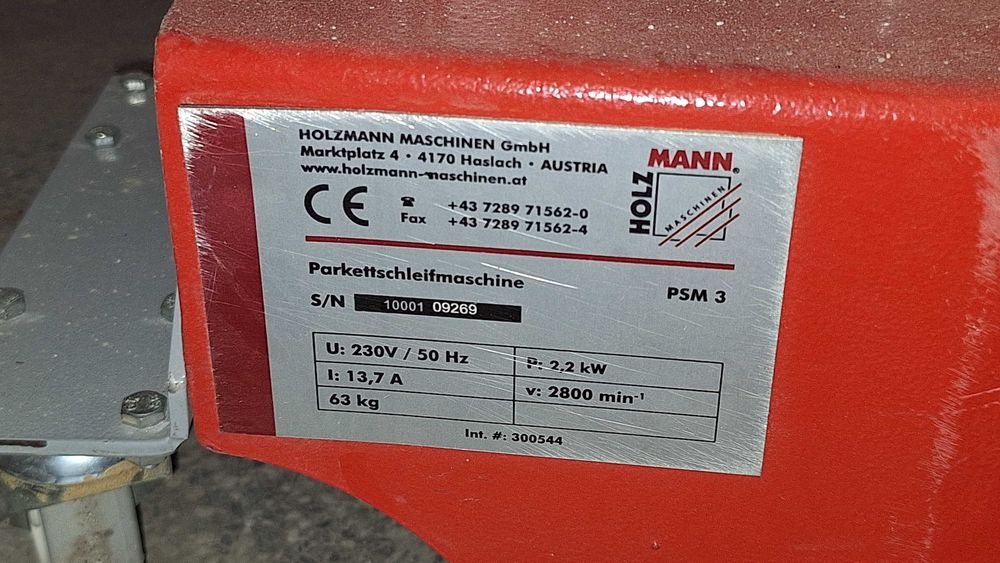 Машина за циклене на паркет Holzamm