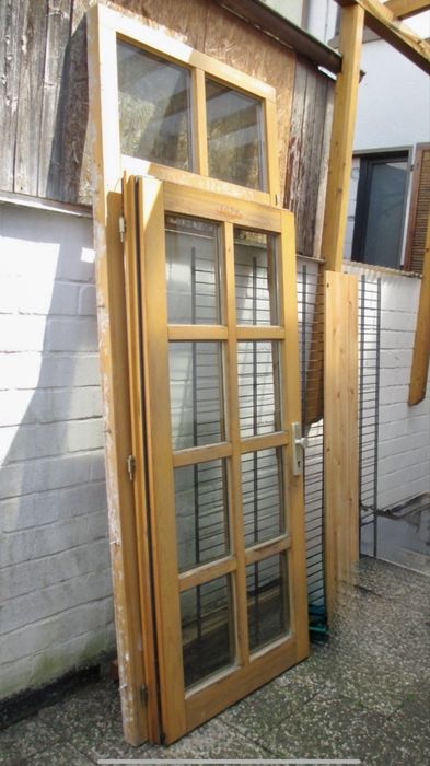 Usa intrare casa lemn termopan H 270 x L 100 Germania