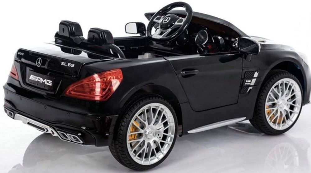 Акумулаторна кола Mercedes SL65 AMG 12V батерия,MP3, MP4, с меки гуми