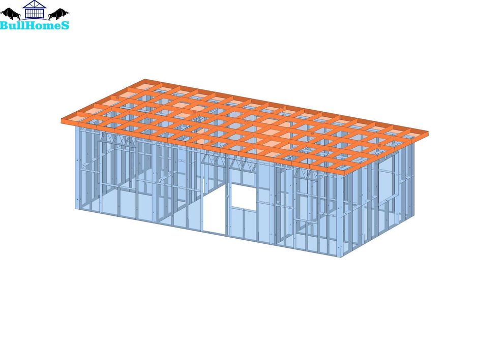 Къща,Бунгало,Преместваема къща,Сглобяеми къщи,Модулни,Жилищни-38м2