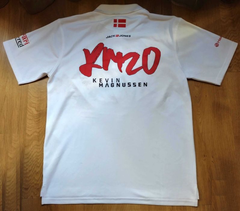Haas F1 Team Kevin Magnussen Formula 1 / Hungaroring 2019 - мъжка поло блуза L