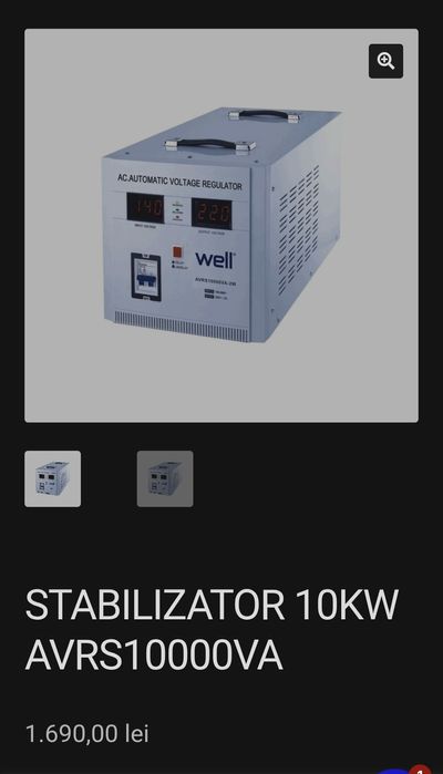 Stabilizator tensiune