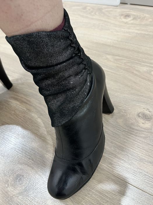 Ботильоны демисезонные 38 р( нат. кожа)