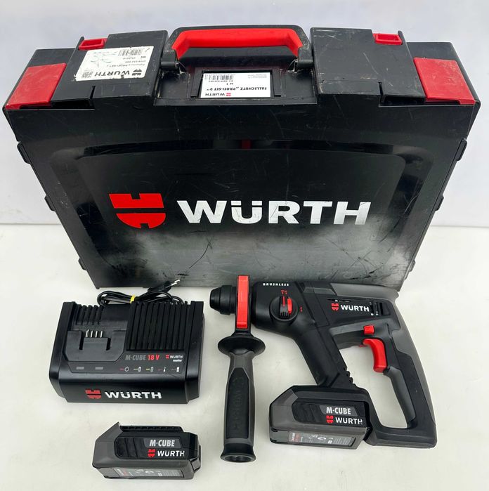 Wurth ABH 18 Basic - Безчетков перфоратор M-Cube 2022г. като нов!