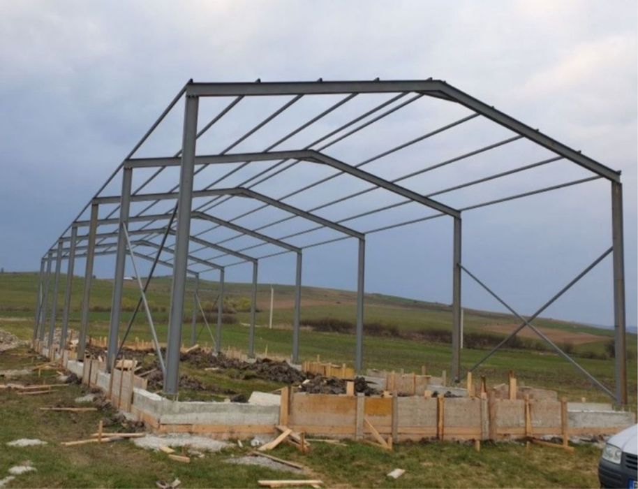 Vand hale si structuri metalice din europrofile