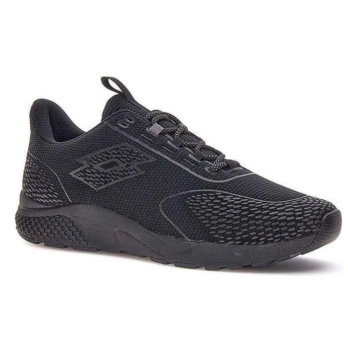 Pantofi Sport Barbati LOTTO KIBRA AMF Noi,Originali,Negru,Marime 45,5