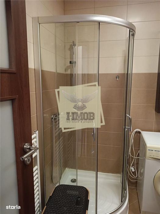 Apartament mobilat 59 mpu etaj intermediar terasa in blocul Y