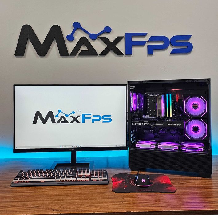 НОВО! RTX 5060TI 8GB, Ryzen 7 7700, 32GB RAM, 700W Геймърски компютър