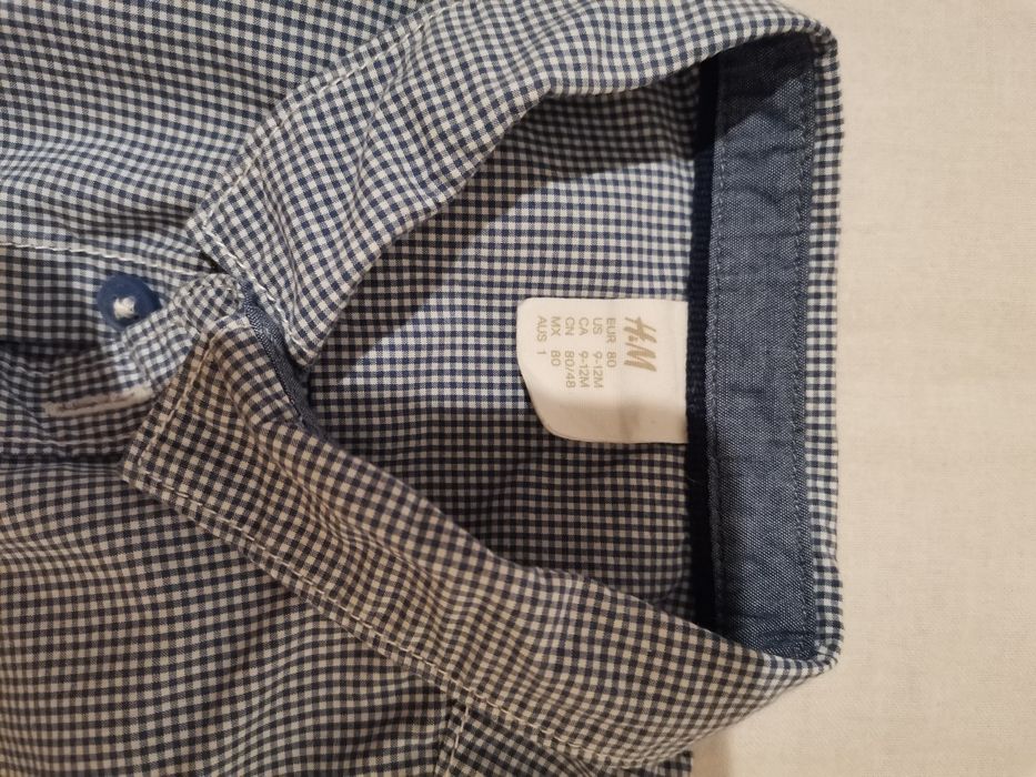 Lot 2 camasi bebe H&M 80, 9-12 luni