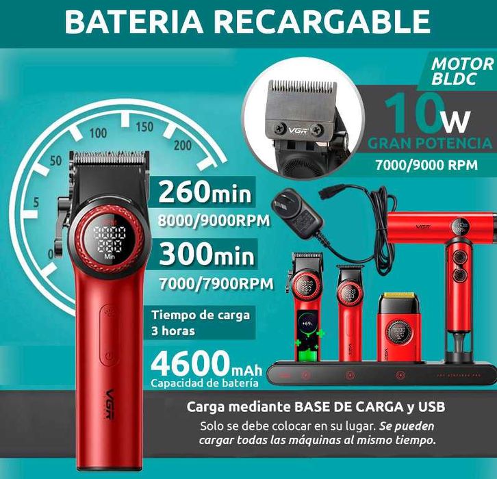 НЕМСКИ Premium Barber Кombo VGR Комплект За Барбари и Фризьори