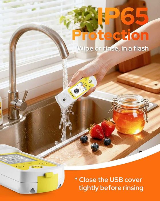 Дигитален рефрактометър LAFMATE BM-310 0-95% Brix