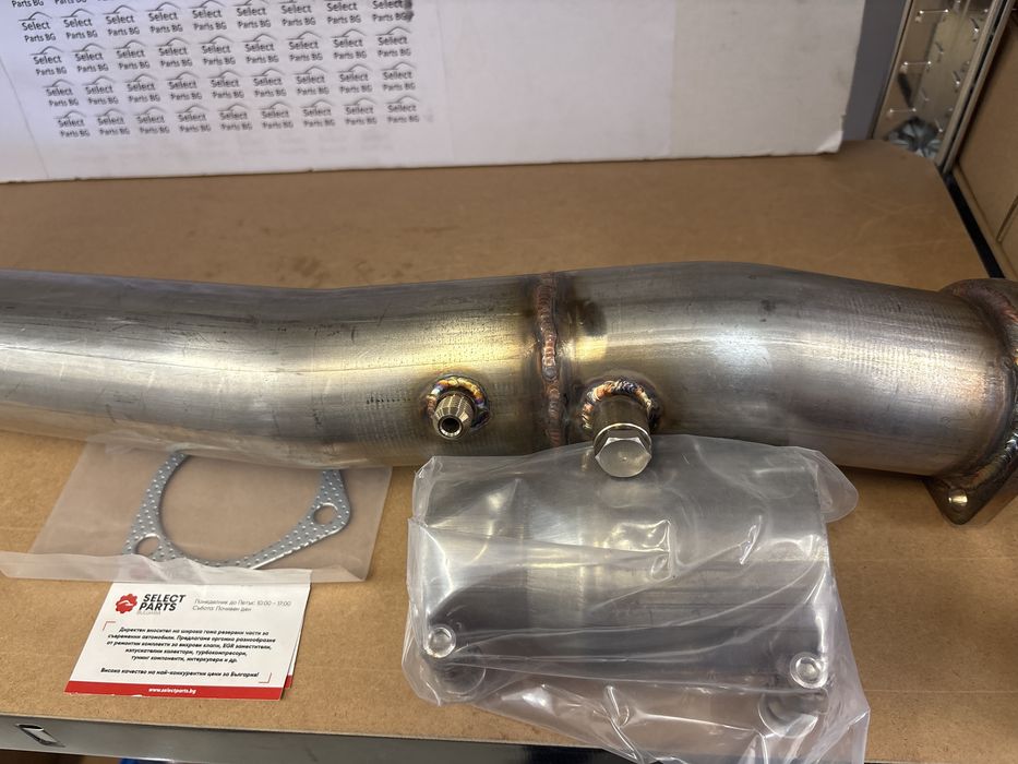 Downpipe Даунпайп Audi A6 Ауди А6 4f C6 3.0tdi 224кс dp-1002