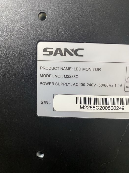 Монитор sanc M2288C