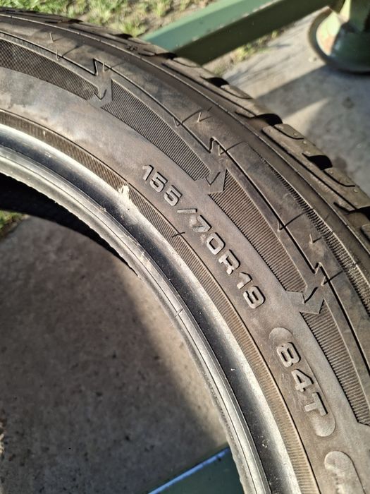 2  Anvelope de iarnă  155 70 r19 Goodyear