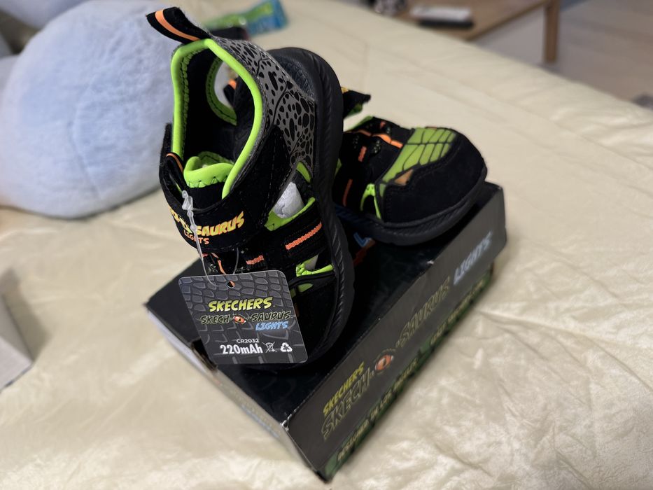 Sandale Skechers saurus lights