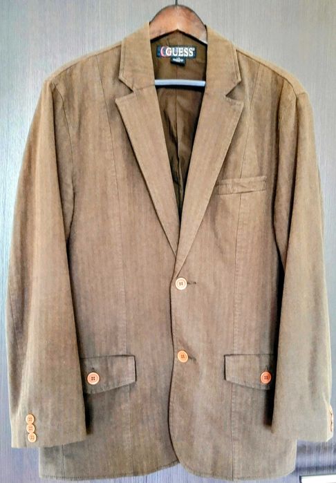 Продавам мъжко памучно сако Guess