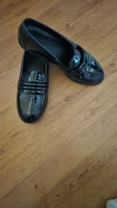 Дамски обувки, черен лак, номер 40