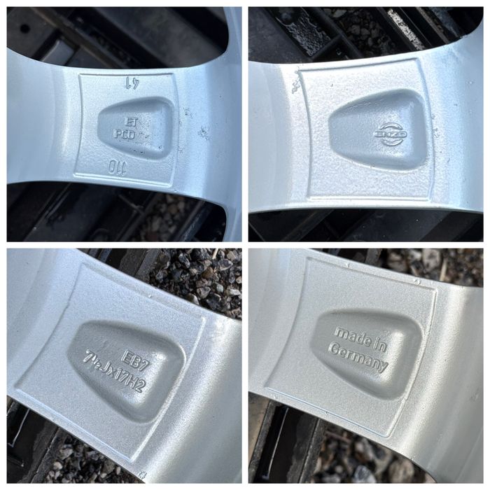 4бр.Алуминиеви джанти ENZO 17цола 5x110 за Opel,Alfa Romeo,Fiat,Jeep