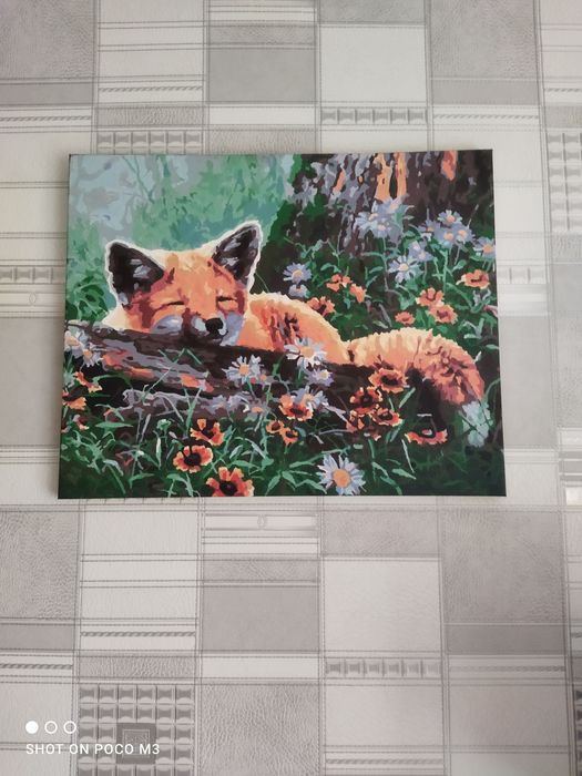 Картина красками готовая