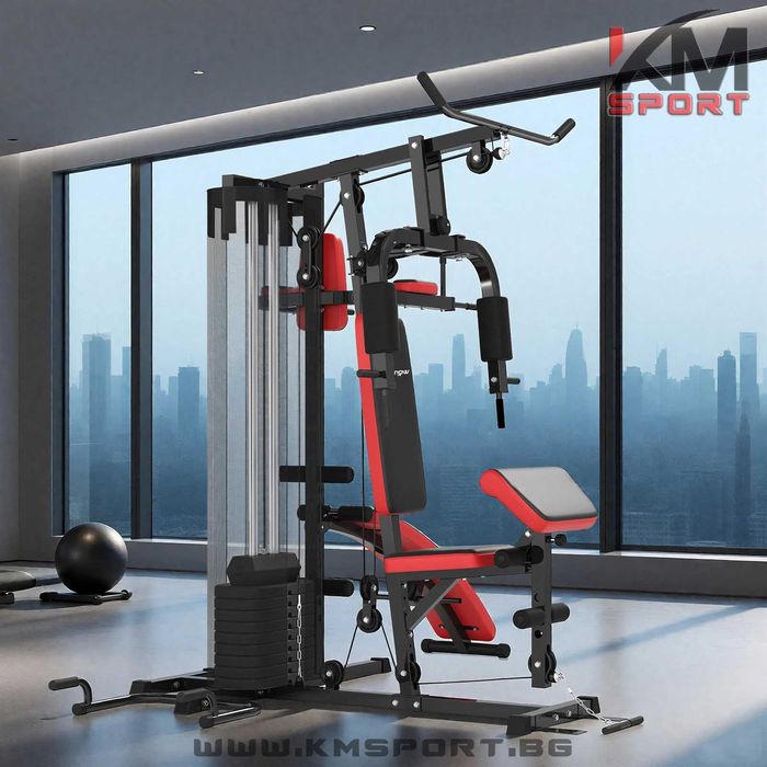 Комбиниран уред гладиатор с 4 работни места - успоредка,лежанка,лицеви